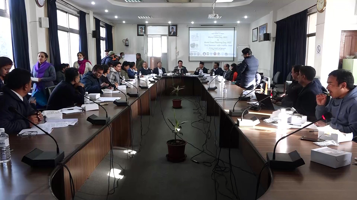 सरकारले भाेलि विश्व सहरी योजना दिवस मनाउने